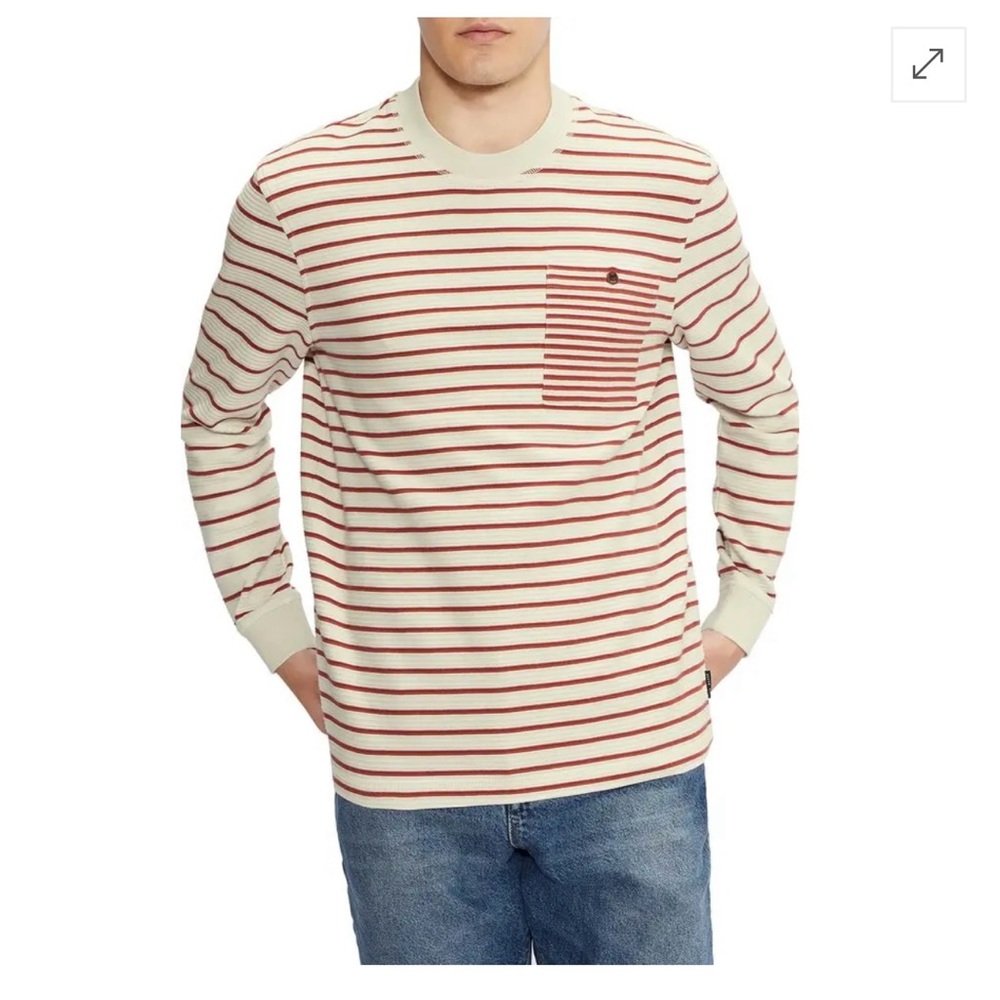 TED BAKER LONDON 
Koncall Regular Fit Stripe Long Sleeve